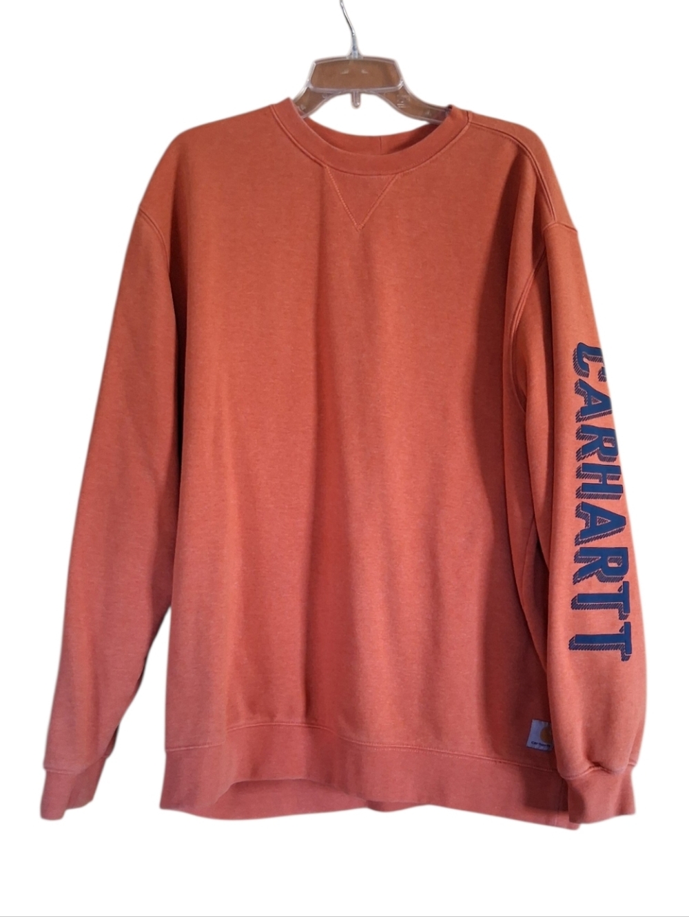 Carhartt Loose Fit Crewneck Sweatshirt Orange Size XL